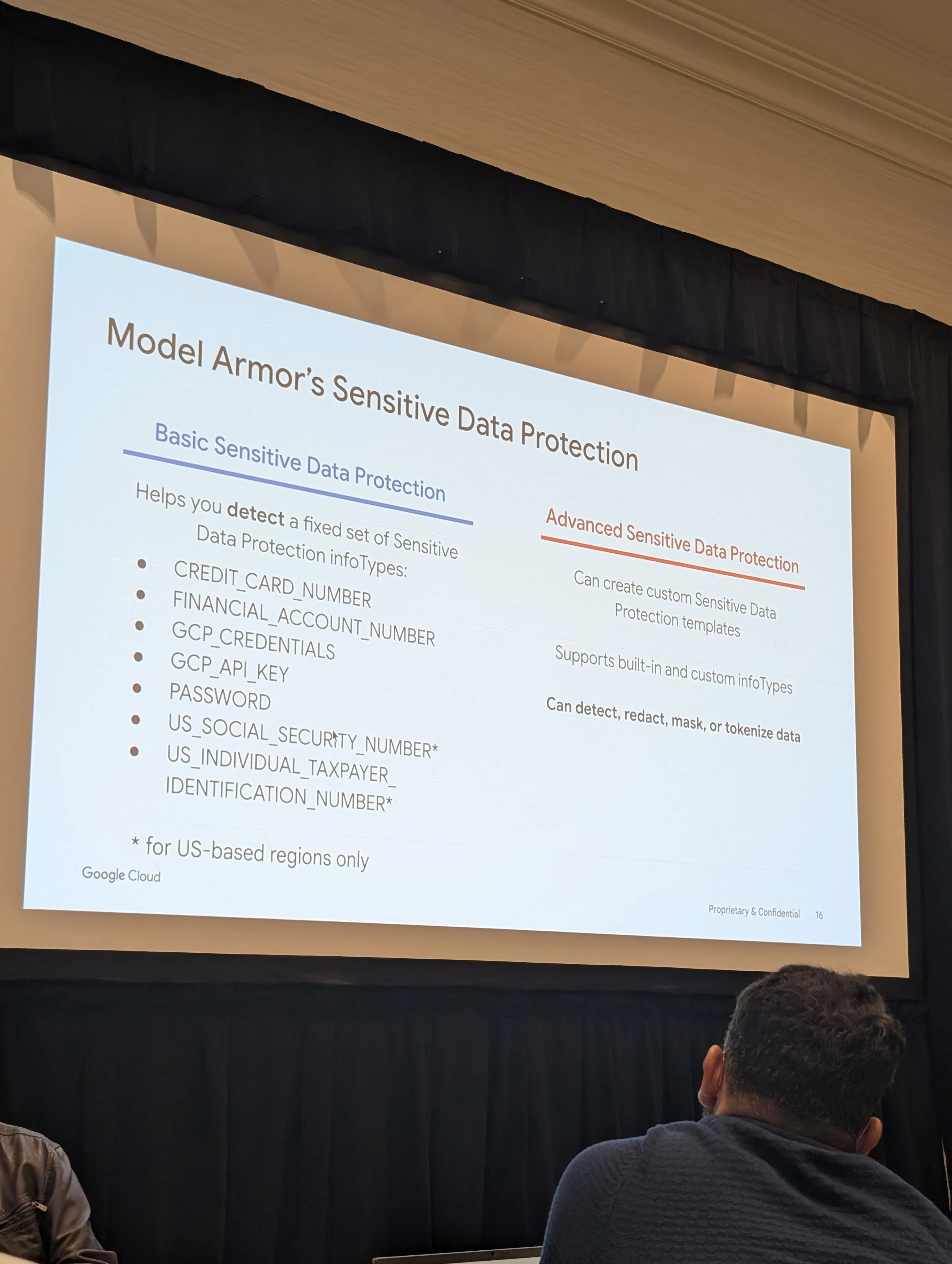 Model Armor Work Slide
