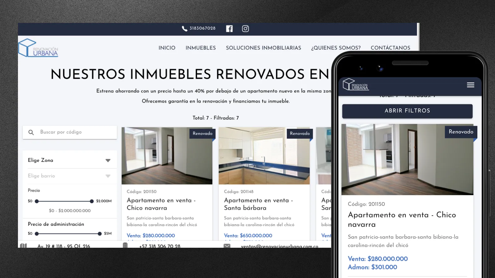 Real Estate Dashboard
