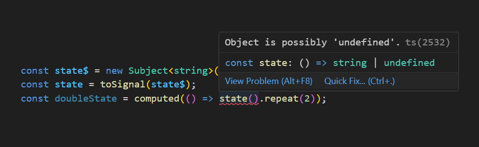 code example